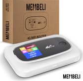 Membeli MiFi 4g router - Draadloos Wifi - Simkaart - Wereldwijd Bereik - 300Mbps - 4g - Wit