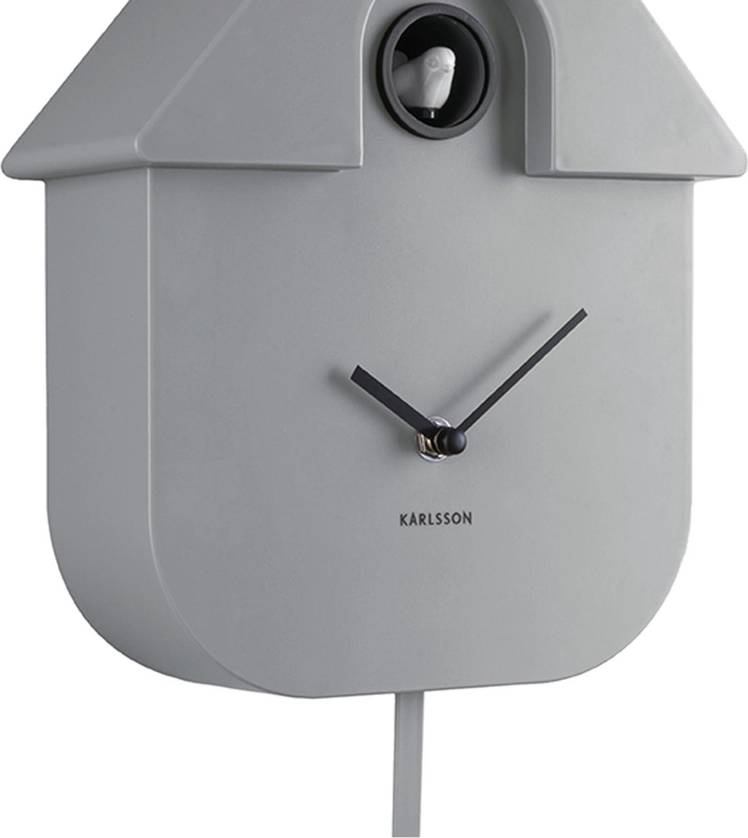 Karlsson - Pendule à coucou Cuckoo House - Grijs souris