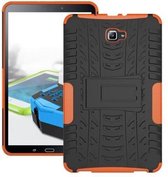 Samsung Galaxy Tab A 10.1 (2016/2018) Schokbestendige Back Cover Oranje