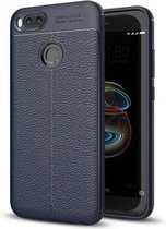Litchi TPU Case - Xiaomi Mi A1 - Blauw