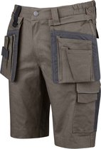 STØRVIK Thijs Stretch Short Work Pants Men - Short de travail - Taille XL - Taupe