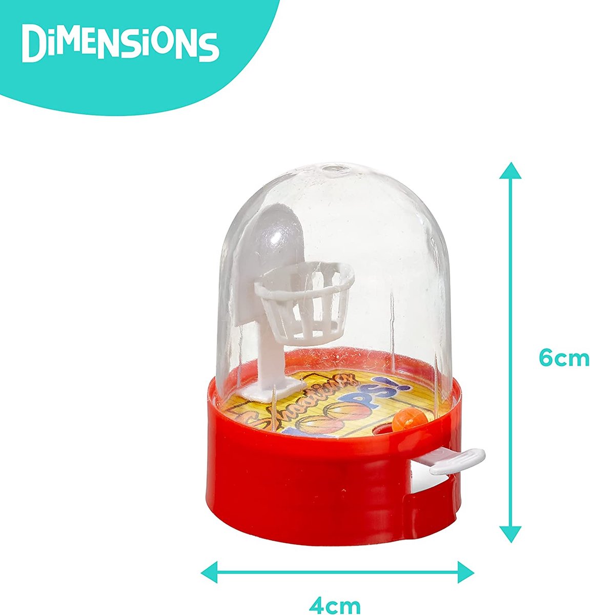 The Twiddlers – 24 Mini Vinger Basketbal Speelgoed – Fidget Speelgoed – Traktatie & Goodiebag-vullers — afbeelding 2