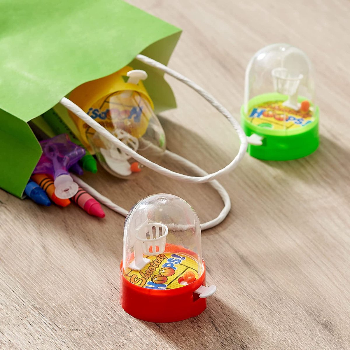 The Twiddlers – 24 Mini Vinger Basketbal Speelgoed – Fidget Speelgoed – Traktatie & Goodiebag-vullers — afbeelding 7