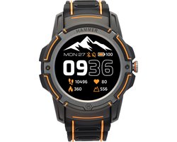 HAMMER Watch Plus Rugged Smart Watch met IP68 waterbestendigheid Zwart bol