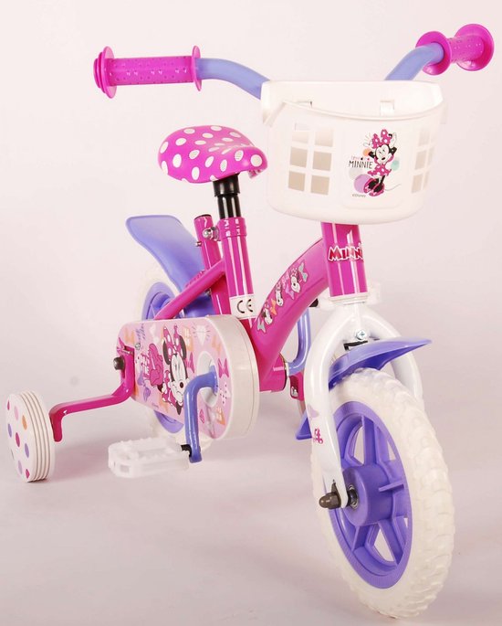 Disney Minnie la plus mignonne de tous les temps ! Vélo enfant - Filles -  10 pouces -... | bol.com