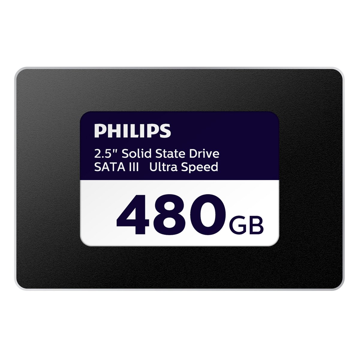 Philips FM48SS130B Interne SSD - 480 GB - 2.5 Inch - SATA III - Ultra Speed - 3D TLC NAND