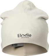 Elodie Logo Beanies - Beanie - Muts Baby - Muts kind- Creamy White - 1/2 jaar