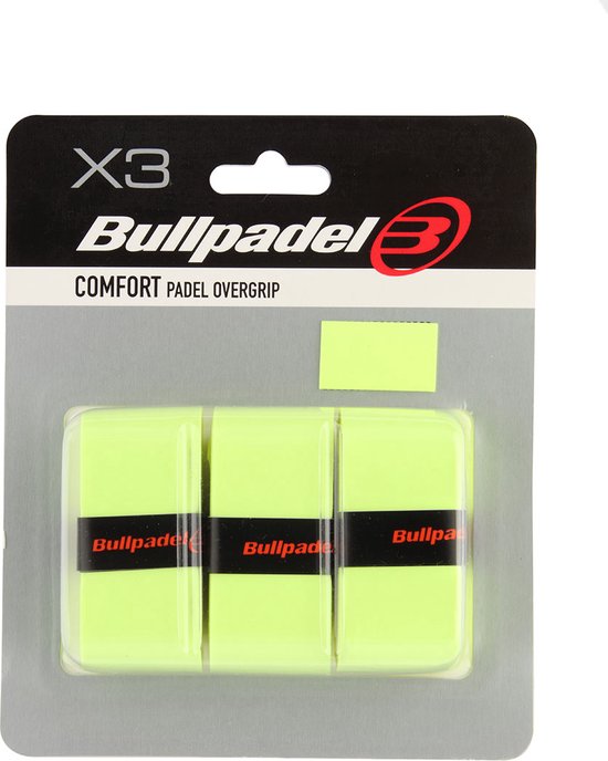 Bullpadel Padel Racket Surgrip Jaune – 3 pièces