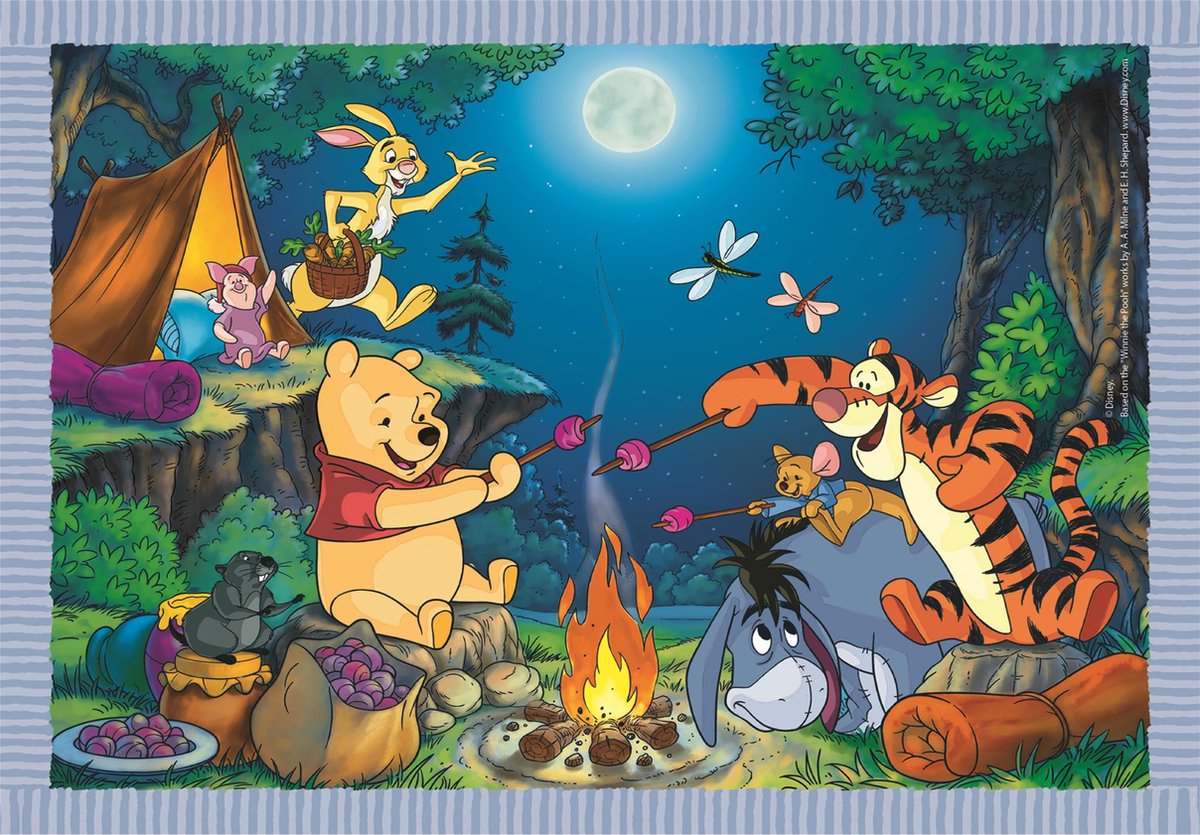 Clementoni - Puzzel - 4 Puzzels in 1 Doos - Winnie the Pooh - Puzzel Voor Kinderen - Vanaf 3 jaar — afbeelding 6