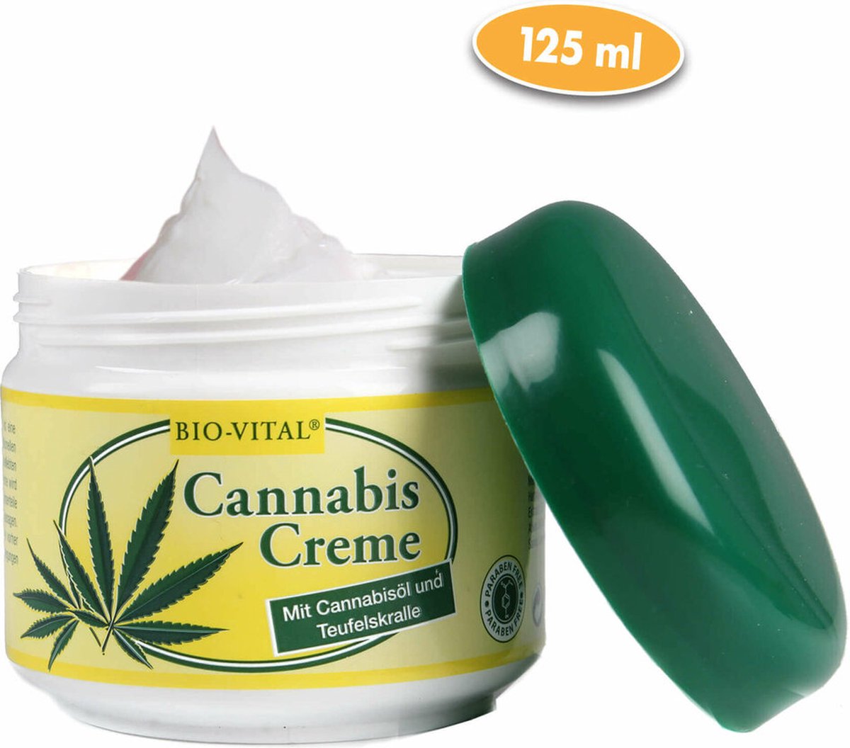Bio-Vital - Cannabis Crème - 125ml Trakteer je huid op een Wellens-ervaring