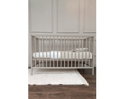 Product: Cabino Baby Bed / Ledikant Basic 60x120 cm Verstelbare Bodem - Clay, van het merk