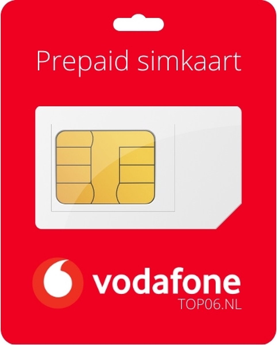 06 291-11-293 | Vodafone Prepaid simkaart | Mooi en makkelijk 06 nummer |  Top06.nl | bol.com