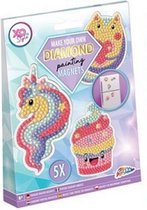 Avec diamond painting magneten - 1 set met 4 stickers