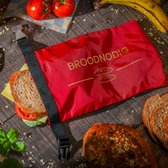 PAIN NÉCESSAIRE - Sac à sandwich réutilisable - Sac à sandwich durable - Sac à pain réutilisable - Sac à pain durable - Sac à lunch - Bourgogne