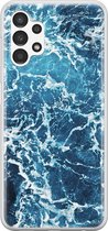 Leuke Telefoonhoesjes - Hoesje geschikt voor Samsung Galaxy A13 4G - Oceaan - Soft case - TPU - Natuur - Blauw