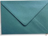 100 Enveloppes Luxe - B6 - Vert herbe - 120x175mm - 100 grammes -