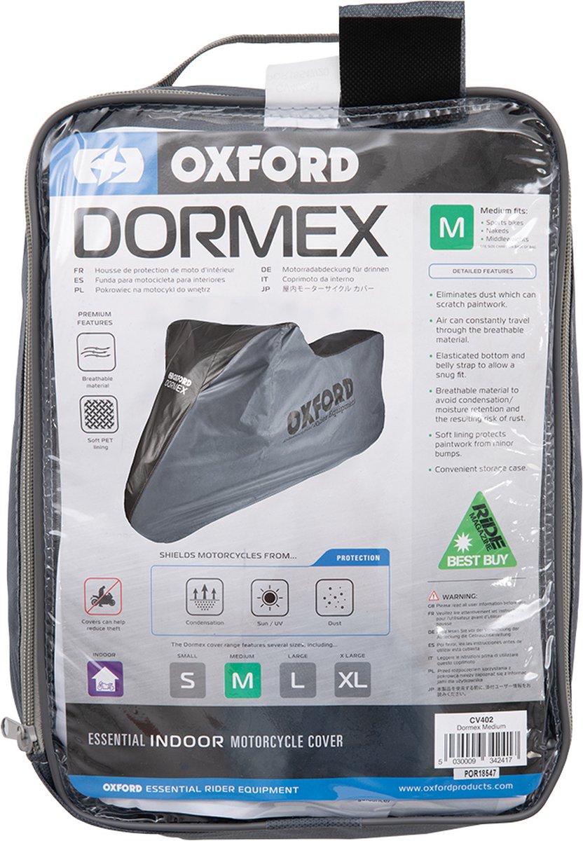Oxford Dormex Indoor Motorhoes - CV404 - Maat XL – foto 5