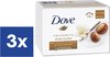 Dove Shea Butter Zeep - 3 x 4 stuks