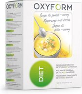 Oxyform diëtetieke Kip Kerrie Soep | Set van 2 voordelige etuis (12 maaltijden) I 92 cal per eiwitsoep I Poederbereiding I Laag in Vet Calorieën Suikers I Verrijkt met vitamines