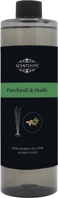 Scentchips® Recharge bâtonnets parfumés Patchouli & Oudh