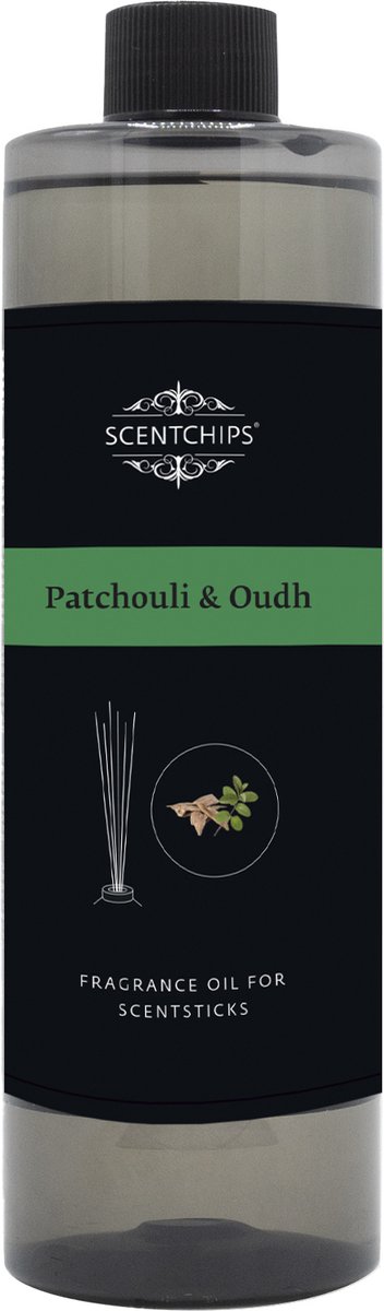 Scentchips® Navulling geurstokjes Patchouli & Oudh - Scentchips