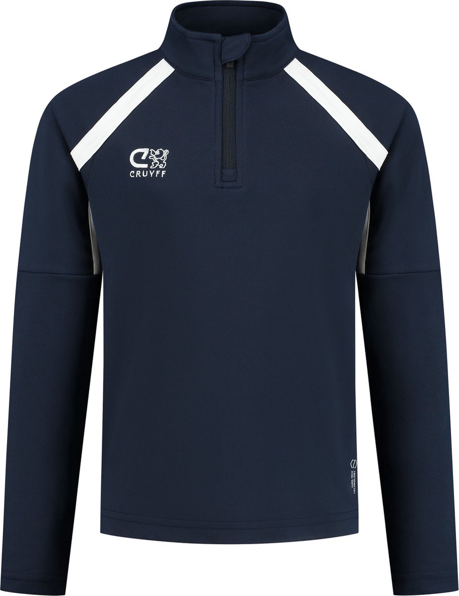 Cruyff Turn Tech Half Zip Trainingssweater Junior - Maat 128