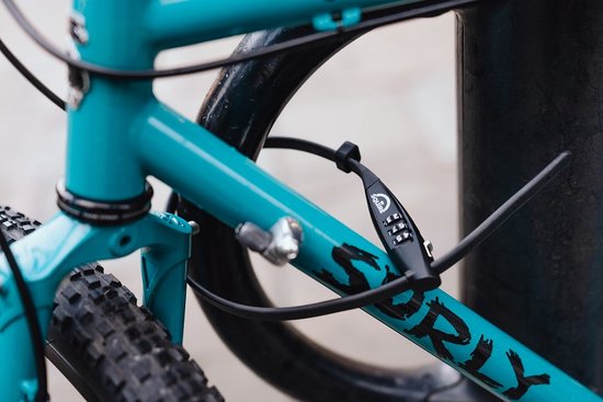 Squire Straplok Combi 10 - Fietsslot - Cijferslot - Compact - Ultra lichtgewicht van Squire — afbeelding 5
