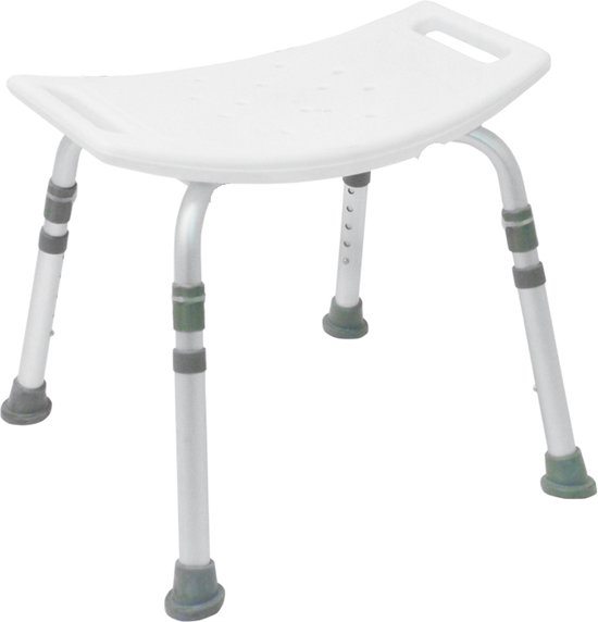 Douchekruk Aluminium Wit Tot 100 kg Verstelbaar 3646 cm