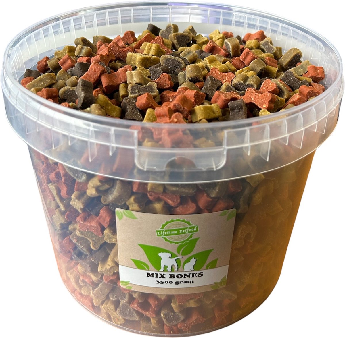 Mix Bones 3,5 kg - Hondensnack - Beloningssnoepjes - Hondenbotje - Trainen - Hondensnoepjes