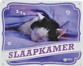 Waakbord Kat Slaapkamer NL