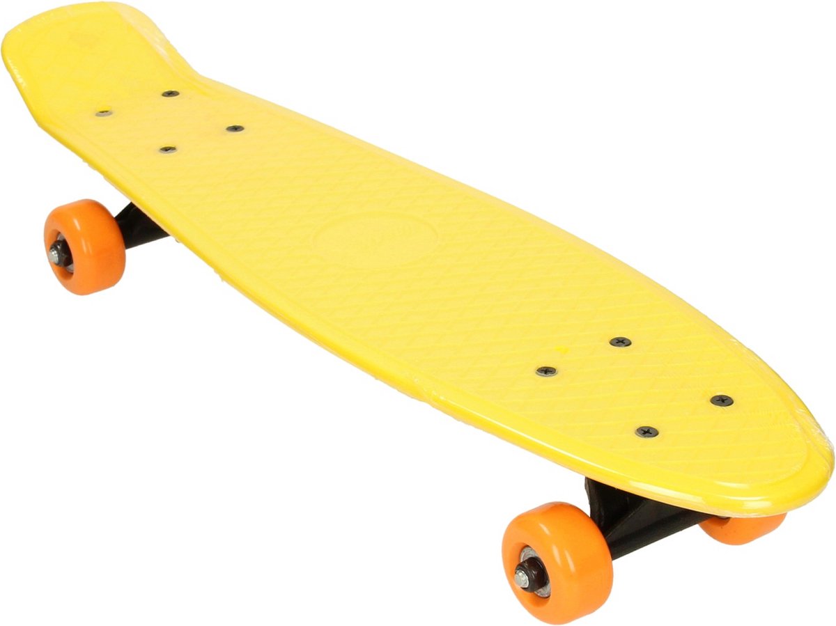 Plastic Skateboard Geel 55cm - Penny Board