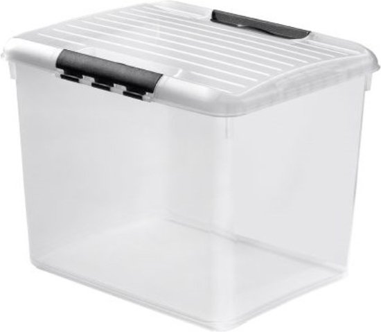 Curver Optima Opbergbox - 52 liter - Kunststof - Transparant