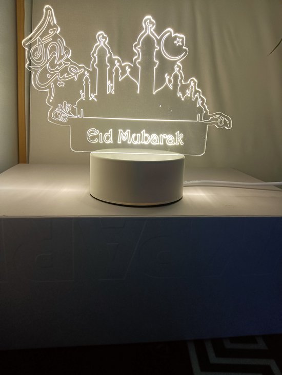 Ramadan Calendrier Maison Décorations Compte à Rebours Eid Mubarak Ornement