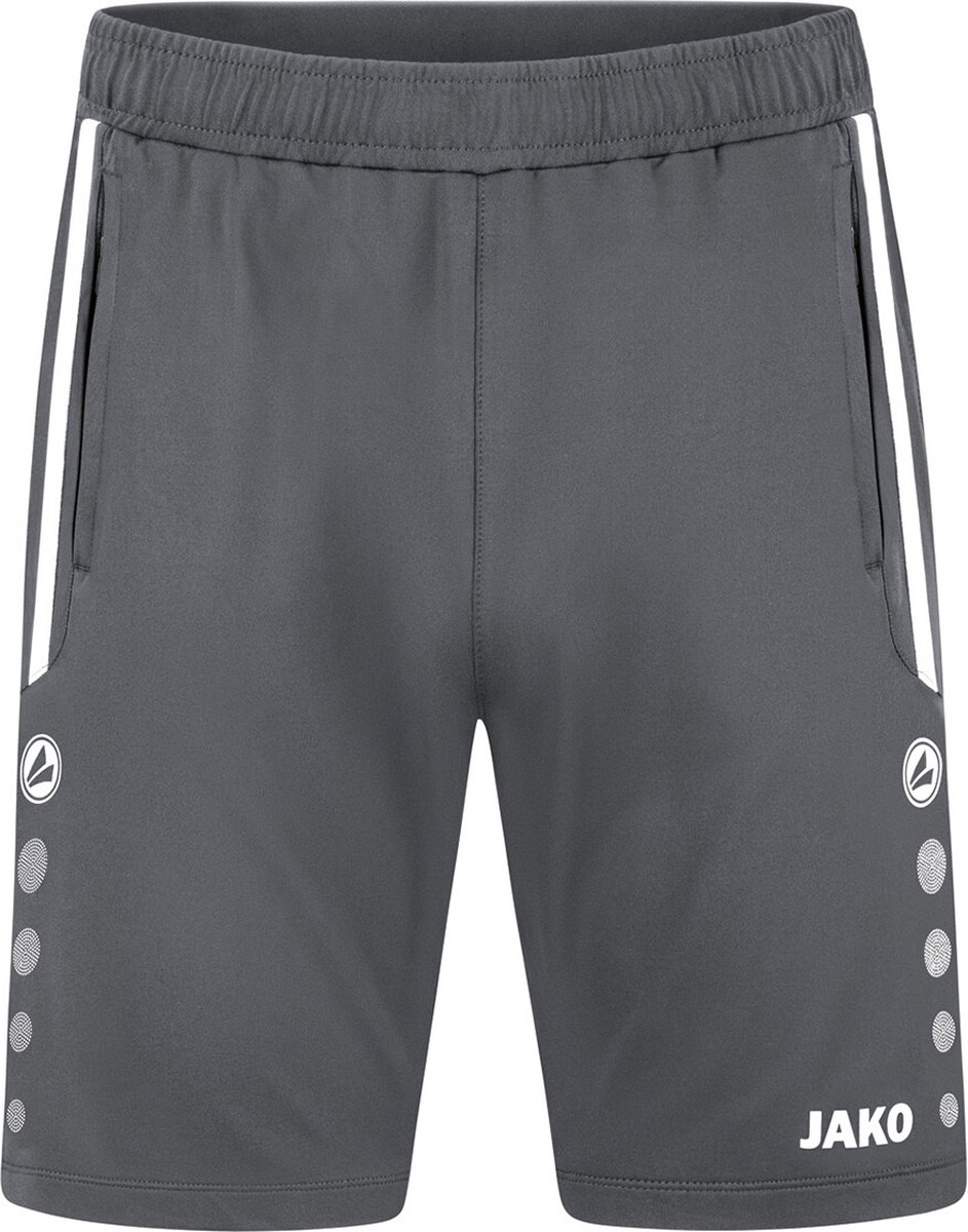 Jako - Trainingsshort Allround - Grijze Short Dames-34
