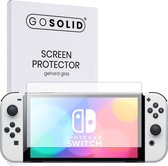 GO SOLID! ® screenprotector geschikt voor Nintendo Switch OLED - gehard glas