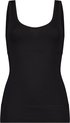 RJ Bodywear Pure Color Shape dames shape hemd (1-pack) - zwart - Maat: M