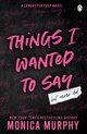 foto van Things I Wanted To Say