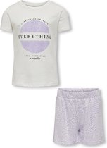 ONLY KOGHAZEL LOUNGEWEAR TOP/SHORTS JRS Filles T-shirt - Taille 134/140