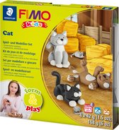 FIMO kids 8034 - ovenhardende boetseerklei - form&play - set Katten