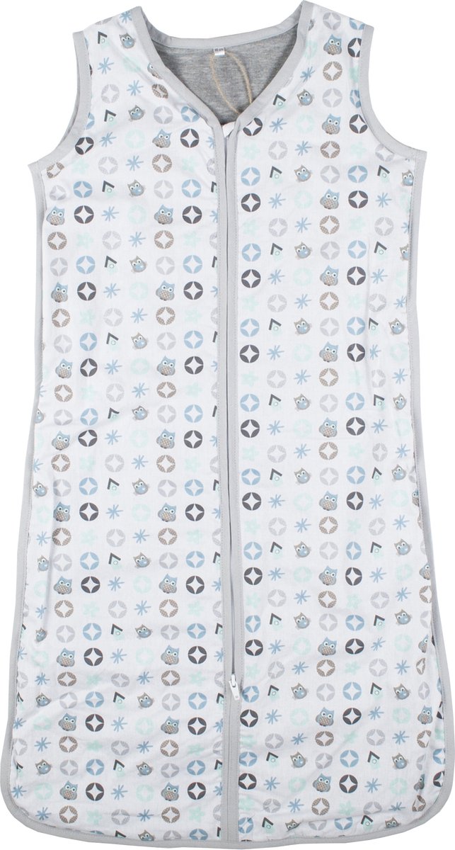Plum Plum - Slaapzak zomer 90cm - Owl Family