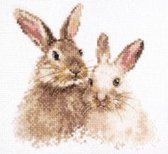 Alisa Borduurpakket Cute bunnies S1-34