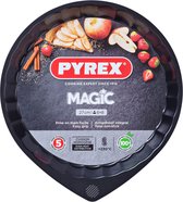 Moule à Four Pyrex Magic Circulaire Zwart Plat Ø 27 cm (6 Pièces)