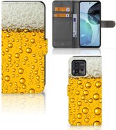 Telefoonhoesje Motorola Moto G72 Flip Cover Valentijn Cadeautje hem Bier