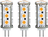 LED G4 Steeklampen 12V - Warm wit licht - 170 lm - Voordeelverpakking - 3PACK