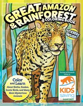 Great Amazon & Rainforest Coloring Book