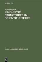 Janua Linguarum. Series Minor129- Linguistic Structures in Scientific Texts