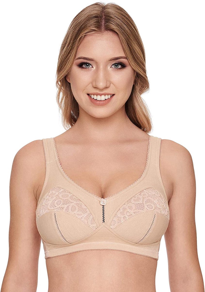 BH zonder beugel topsy plus Susa | extra ondersteuning | cappuccino