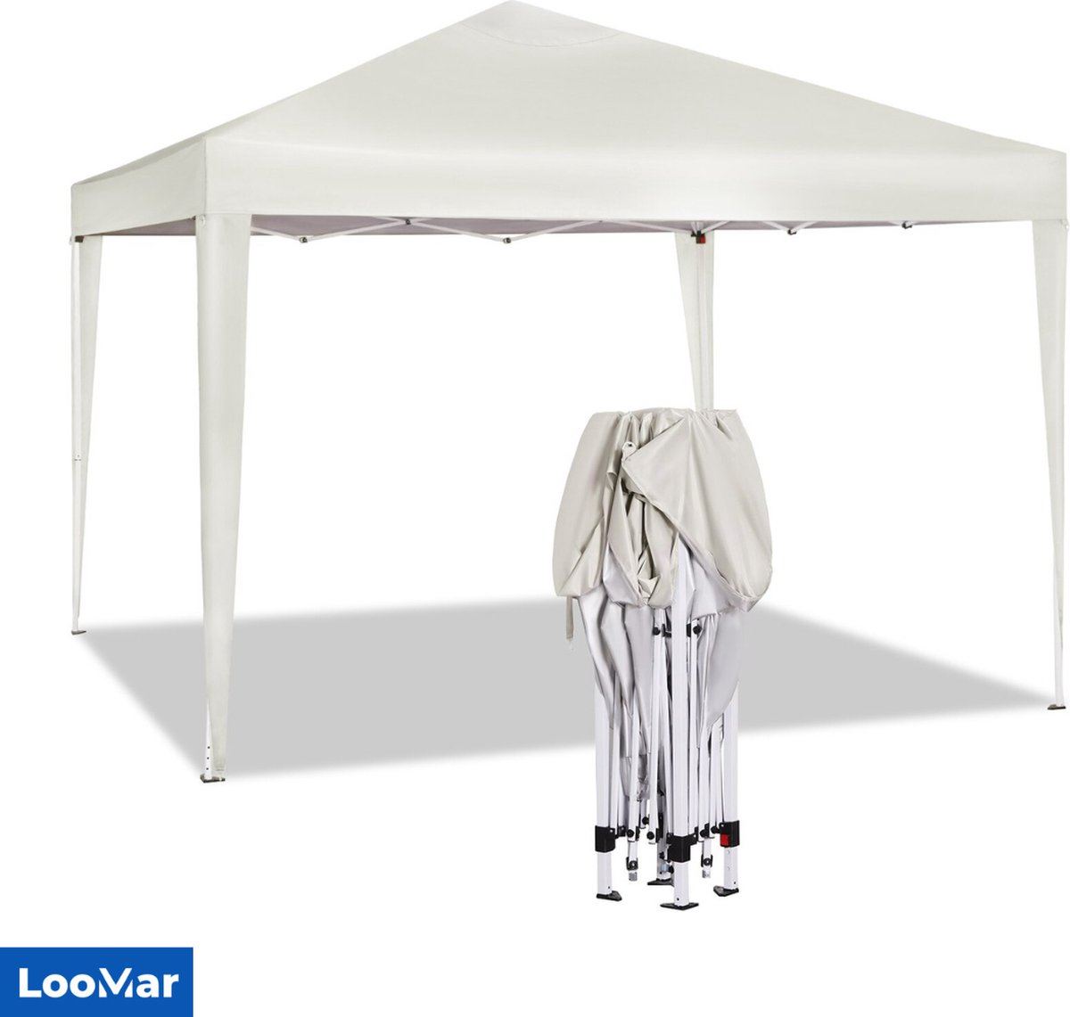 LooMar Pop up Tent - Partytent - Feesttent - opvouwbaar - waterdicht - 3x3