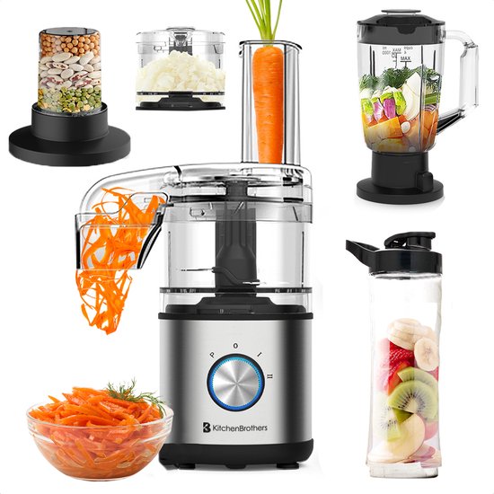 KitchenBrothers Foodprocessor - 5-in-1