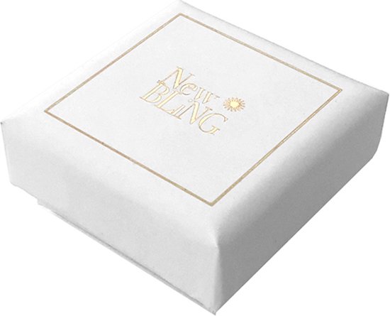 New Bling 9NBG-0560 Gouden Oorknopjes met Zirkonia 3mm - Geel - Rond - 14 Karaat - Goud